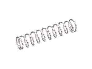 5mmx0.5mmx15mm 304 Stainless Steel Compression Spring 5.9N Load Capacity 20pcs 