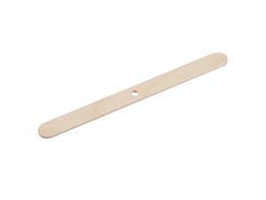 Wooden Candle Wick Holders, 114x10x2mm Single Hole Stick Centering Devices Tools for Candle Making, Pack of 100