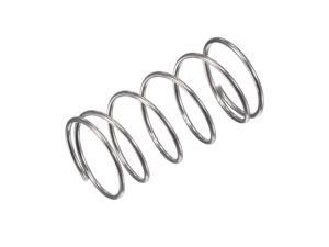 7mmx0.8mmx25mm 304 Stainless Steel Compression Spring 17.2N Load Capacity 10pcs 