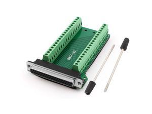 DB37 Female 37pin Port Plug Adapter Connector Terminal Breakout PCB Board 2 Row DB37 Female 37pin Port Plug Adapter Connector Terminal Breakout PCB Board 2 Row