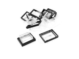 10 Pcs Protective 26mmx20mm Plastic Waterproof Rocker Switch Cover 10 Pcs Protective 26mmx20mm Plastic Waterproof Rocker Switch Cover