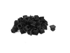 Unique Bargains 50 Pcs Antislip Plastic Square 16mm x 16mm Chair Foot Cover Table Furniture Leg Protector Balck Unique Bargains 50 Pcs Antislip Plastic Square 16mm x 16mm Chair Foot Cover Table Furniture Leg Protector Balck