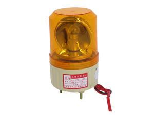 AC 110V Industrial Alarm System Rotating Warning Light Lamp Orange AC 110V Industrial Alarm System Rotating Warning Light Lamp Orange