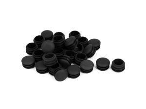 Unique Bargains 30 Pcs Antislip Plastic Round 25mm Dia Chair Foot Cover Table Furniture Leg Protector Black Unique Bargains 30 Pcs Antislip Plastic Round 25mm Dia Chair Foot Cover Table Furniture Leg Protector Black