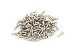 Unique Bargains 100pcs Magnetic Crosshead Phillips Pan Head Screws Bolt M2 x 8mm