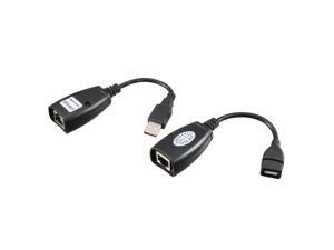 Unique Bargains USB 2.0 Male Female to RJ45 Ethernet Connector Adaptor for PC Laptop Unique Bargains USB 2.0 Male Female to RJ45 Ethernet Connector Adaptor for PC Laptop
