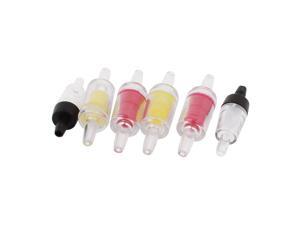 Unique Bargains 6pcs Tricolor Plastic Aquarium Non-Return One Way Check Valve 2mm 3mm Hole Dia Unique Bargains 6pcs Tricolor Plastic Aquarium Non-Return One Way Check Valve 2mm 3mm Hole Dia