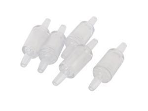 Unique Bargains 5Pcs Plastic Fish Tank Non Return Aquarium Check Valve for Air Pump Airline Unique Bargains 5Pcs Plastic Fish Tank Non Return Aquarium Check Valve for Air Pump Airline