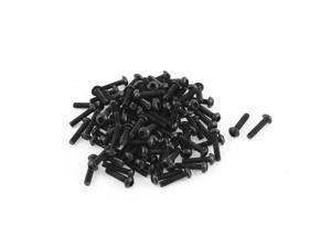 Unique Bargains M2.5x10mm Thread 10.9 Alloy Steel Button Head Hex Socket Cap Screw Bolt 100pcs Unique Bargains M2.5x10mm Thread 10.9 Alloy Steel Button Head Hex Socket Cap Screw Bolt 100pcs