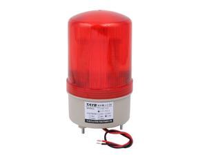 N-1101J Industrial 105-110dB Siren Horn AC 110V Red LED Warning Light Tower Lamp N-1101J Industrial 105-110dB Siren Horn AC 110V Red LED Warning Light Tower Lamp
