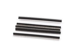 5 PCS 2x40 80pin 2.54mm Double Row Straight Male PBC Pin Header Strip 5 PCS 2x40 80pin 2.54mm Double Row Straight Male PBC Pin Header Strip