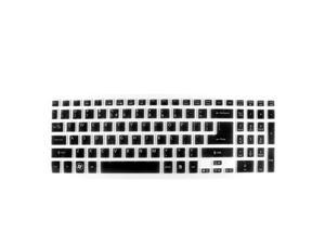 Unique Bargains Laptop Dustproof Protector Film Keyboard Skin Cover Black Clear for Acer V5-571 Unique Bargains Laptop Dustproof Protector Film Keyboard Skin Cover Black Clear for Acer V5-571