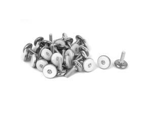 Unique Bargains 8mmx25mmx28mm Adjustable Threaded Metal Rod Leveling Foot Support 30 Pcs Unique Bargains 8mmx25mmx28mm Adjustable Threaded Metal Rod Leveling Foot Support 30 Pcs