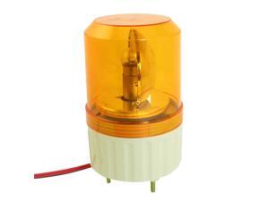 Unique Bargains DC 24V Industrial Alarm System Rotating Warning Light Lamp Orange Unique Bargains DC 24V Industrial Alarm System Rotating Warning Light Lamp Orange