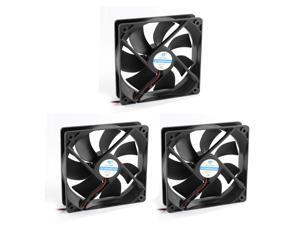 3pcs 12V DC Brushless Axial Cooling Fan Machinery Cooler 12cmx12cmx2.5cm 3pcs 12V DC Brushless Axial Cooling Fan Machinery Cooler 12cmx12cmx2.5cm