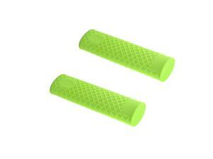 Unique Bargains 2pcs Kitchen Heat Resistant Green Silicone Pot Pan Handle Grip Holder Sleeve Cover Unique Bargains 2pcs Kitchen Heat Resistant Green Silicone Pot Pan Handle Grip Holder Sleeve Cover