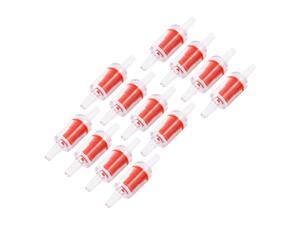 Unique Bargains 12 Pcs Clear Red Aquarium Air Pump Airline One Way Non-return Check Valves Unique Bargains 12 Pcs Clear Red Aquarium Air Pump Airline One Way Non-return Check Valves