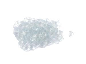 Plastic Blanking End Cap Round 5mm Dia Tubing Plug Tube Pipe Insert Clear 100Pcs Plastic Blanking End Cap Round 5mm Dia Tubing Plug Tube Pipe Insert Clear 100Pcs