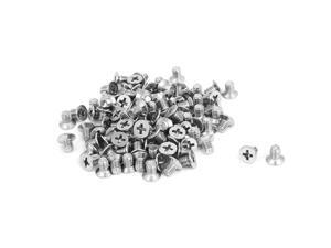 Unique Bargains M4x6mm Stainless Steel Countersunk Flat Head Cross Phillips Screw Bolts 100pcs Unique Bargains M4x6mm Stainless Steel Countersunk Flat Head Cross Phillips Screw Bolts 100pcs