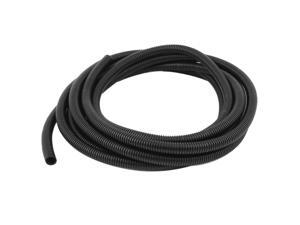 Cable Wire Protective Heat Resistant Sleeve Sleeving 10mmx13mmx5.2m Black Cable Wire Protective Heat Resistant Sleeve Sleeving 10mmx13mmx5.2m Black