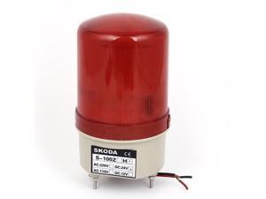 Unique Bargains DC 24V Red LED Industrial Safety Rotary Lamp Strobe Signal Warning Light Unique Bargains DC 24V Red LED Industrial Safety Rotary Lamp Strobe Signal Warning Light