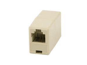 Telephone Network RJ11 Double Female Plug Adapter Connector Telephone Network RJ11 Double Female Plug Adapter Connector
