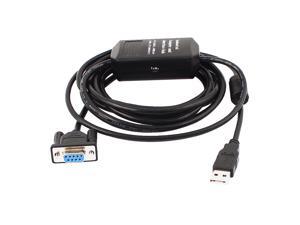 Unique Bargains USB 2.0 Male to DB-9 9-Pin Female RS-232 Serial Adapter Cable Converter 10ft Unique Bargains USB 2.0 Male to DB-9 9-Pin Female RS-232 Serial Adapter Cable Converter 10ft