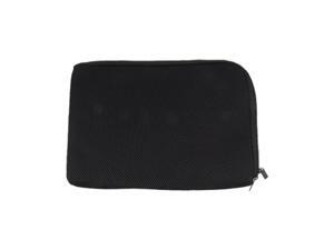 Unique Bargains 13" Black L Shape Zipper Mesh Bag Holder for Laptop Unique Bargains 13" Black L Shape Zipper Mesh Bag Holder for Laptop