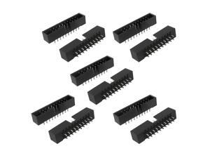Global Bargains 10x 2.0mm Pitch Dual Row 2x10 Pin Straight IDC Male Headers Global Bargains 10x 2.0mm Pitch Dual Row 2x10 Pin Straight IDC Male Headers