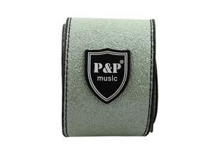 P&P Authorized PU Leather Adjustable Acoustic Guitar Bass Strap Belt Green P&P Authorized PU Leather Adjustable Acoustic Guitar Bass Strap Belt Green