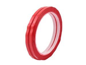 2Pcs 5mm Single Sided Strong Self Adhesive Mylar Tape 50M Length Red 2Pcs 5mm Single Sided Strong Self Adhesive Mylar Tape 50M Length Red