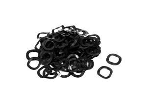 6mm Inner Dia 0.3mm Thickness Carbon Steel Compression Type Wave Washer 50pcs 