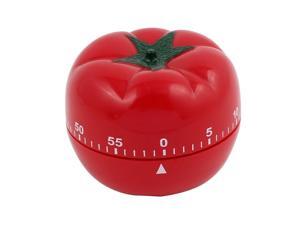 2.2x2.2x2.8-Inch 60 Minutes Mechanical Kitchen Tomato Timer Durable Plastic 2.2x2.2x2.8-Inch 60 Minutes Mechanical Kitchen Tomato Timer Durable Plastic