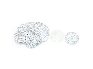 30 x Round Aluminum Base Plate DIY PCB Board 50mm Dia for 7 x 1W/3W LED 30 x Round Aluminum Base Plate DIY PCB Board 50mm Dia for 7 x 1W/3W LED