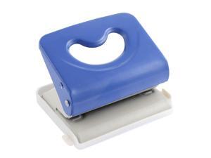 Unique Bargains Press Type 80mm Hole Distance Double 6mm Holes Paper Punching Tool Blue Unique Bargains Press Type 80mm Hole Distance Double 6mm Holes Paper Punching Tool Blue