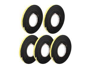 5pcs 10mm x 10mm Self Adhesive Shock Resistant Anti-noise Foam Tape 2M Length 5pcs 10mm x 10mm Self Adhesive Shock Resistant Anti-noise Foam Tape 2M Length