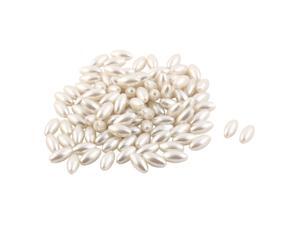 Veil Dress Rice Shaped DIY Loose Beads Imitation Pearl Headwear Accessary 100pcs Veil Dress Rice Shaped DIY Loose Beads Imitation Pearl Headwear Accessary 100pcs