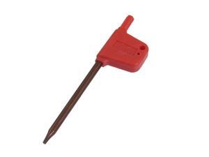 Unique Bargains Red Plastic Antislip Grip T6 Torx Key Wrench Hand Tool Unique Bargains Red Plastic Antislip Grip T6 Torx Key Wrench Hand Tool