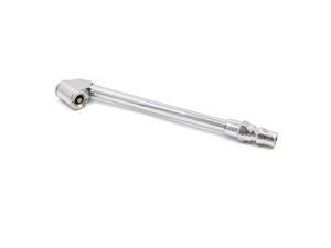 Universal Silver Tone Metal Motorcycle Car Single Head  Air Tire Inflator Chuck