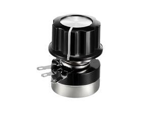 RV24YN20S B203 20K Ohm Variable Resistors Single Turn Rotary Carbon Film Potentiometer w Knob RV24YN20S B203 20K Ohm Variable Resistors Single Turn Rotary Carbon Film Potentiometer w Knob