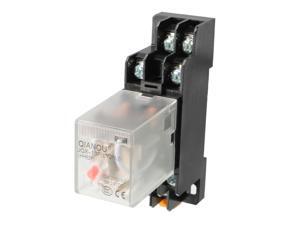 AC 36V Coil 8 Pin DPDT Electromagnetic General Purpose Power Relay + Base AC 36V Coil 8 Pin DPDT Electromagnetic General Purpose Power Relay + Base