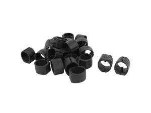 24 Pcs Breuer Chair Tubing Foot Floor Glides Single Prong U-Shape Caps 32mm Dia 24 Pcs Breuer Chair Tubing Foot Floor Glides Single Prong U-Shape Caps 32mm Dia