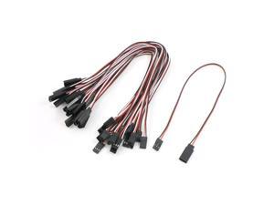 11.8" Long Female to Male 3P RC Servo Extension Wire 20 PCS for RC Helicopter