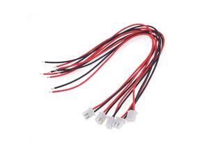 Unique Bargains 5 Pcs 24AWG JST XH2.54 2 Pin Connector Plug Wire Cable 20cm Length Unique Bargains 5 Pcs 24AWG JST XH2.54 2 Pin Connector Plug Wire Cable 20cm Length