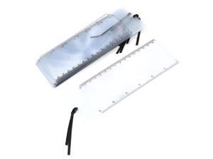 Unique Bargains 10 Pieces Bookmark Ruler Magnifier Fresnel Lens 3x Magnifying Sheet Unique Bargains 10 Pieces Bookmark Ruler Magnifier Fresnel Lens 3x Magnifying Sheet