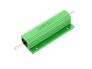 Aluminum Case 100W Watt 0.5 Ohm 5% Power Wirewound Resistor Aluminum Case 100W Watt 0.5 Ohm 5% Power Wirewound Resistor
