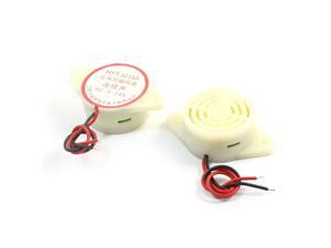 2pcs HYT-3015A Plastic Shell Wired 85-90dB Electronic Continuous Buzzer DC3-24V 2pcs HYT-3015A Plastic Shell Wired 85-90dB Electronic Continuous Buzzer DC3-24V