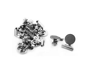 School Fridge Magnet Spring Loaded Wall Ticket Hook Binder Clamp Clip 12pcs