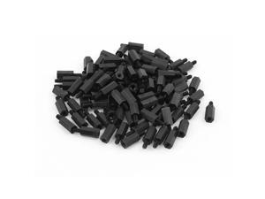 100pcs M3 12mm+6mm Nylon Spacer Hex Standoff Stand-Off Pillar for Motherboard 100pcs M3 12mm+6mm Nylon Spacer Hex Standoff Stand-Off Pillar for Motherboard