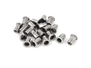 Unique Bargains M6 304 Stainless Steel Hex Flat Head Rivet Nut Rivnut Insert Nutsert 20pcs Unique Bargains M6 304 Stainless Steel Hex Flat Head Rivet Nut Rivnut Insert Nutsert 20pcs